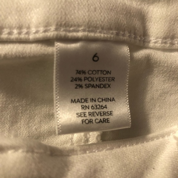 Westport Signature Straight Leg 5 Pockets Ankle Jean w/ Stretch EUC - Picture 7 of 9